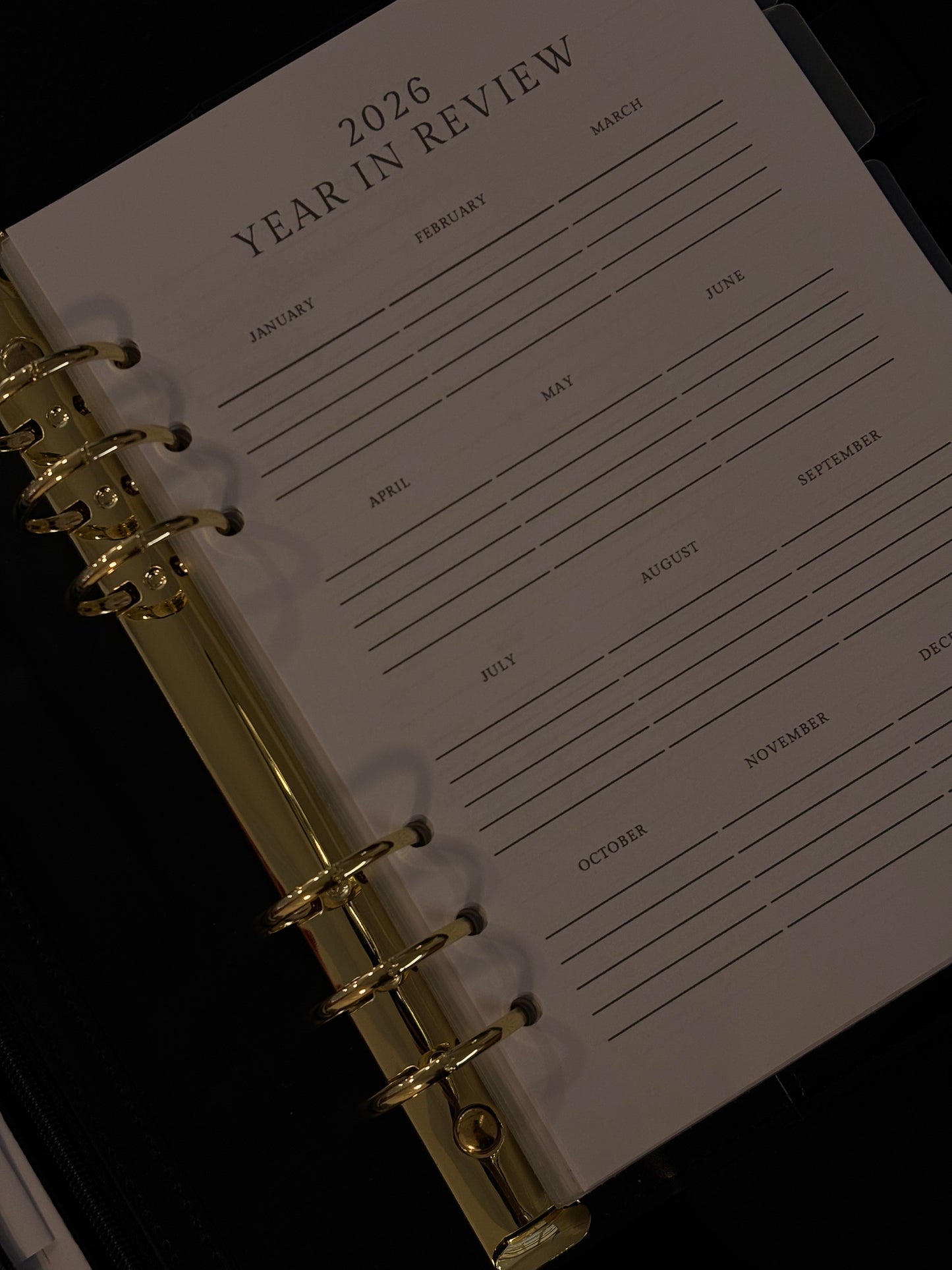 2026 Calendar Refills